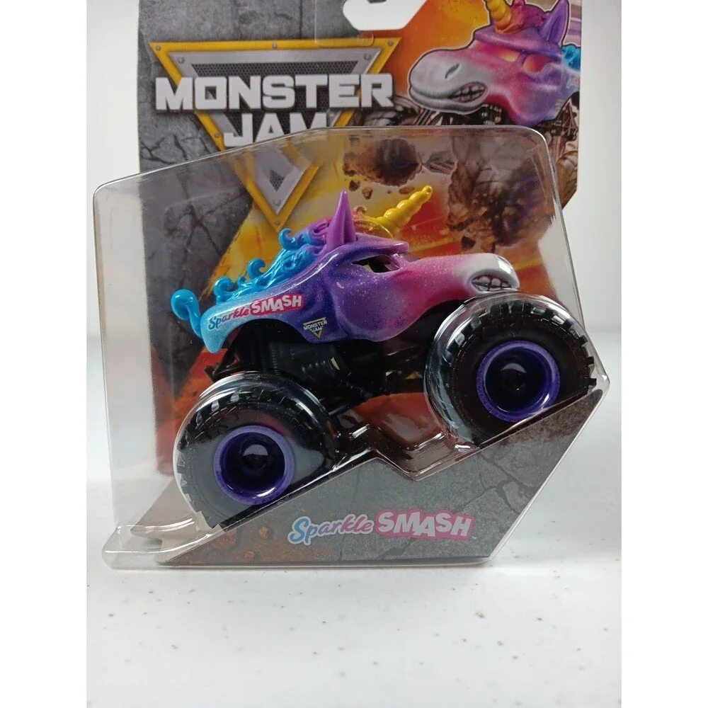 2025 Monster Jam Truck SPARKLE SMASH Legacy 1:64 Series 43 New Release
